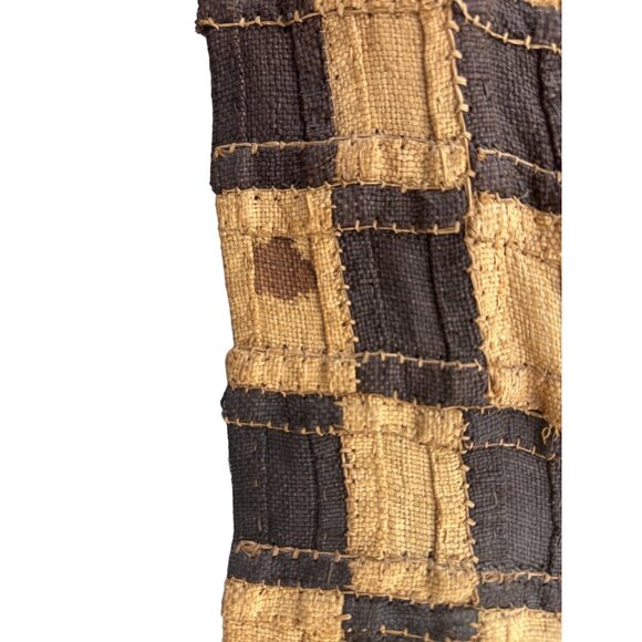 Antique Tribal Skirt Mens African Bark Textiles Kuba Dance - Picture 9 of 16